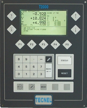 Controllo numerico Tecnel T2000